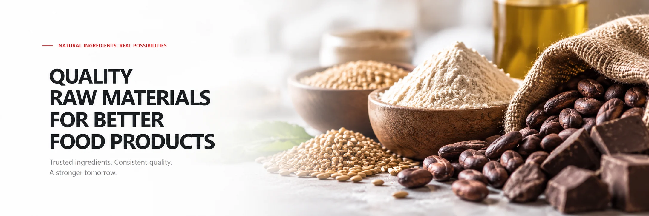 Food ingredients & raw materials